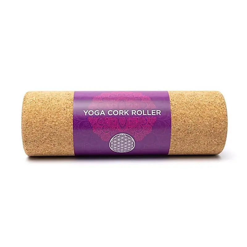 Rolo de cortiça para yoga - Flor da vida