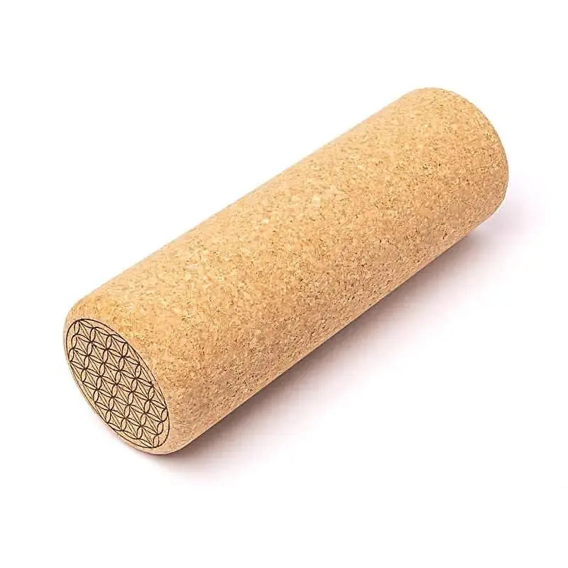 Rolo de cortiça para yoga - Flor da vida
