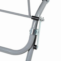 Espreguiçadeira reclinável Aktive Poliéster 600D Aço Preto 177 x 47 x 34 cm