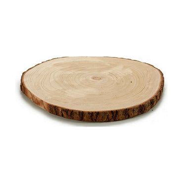 Figura Decorativa Gift Decor Castanho Tronco 39 x 2 x 39 cm 37 x 2 x 37 cm (8 Unidades)