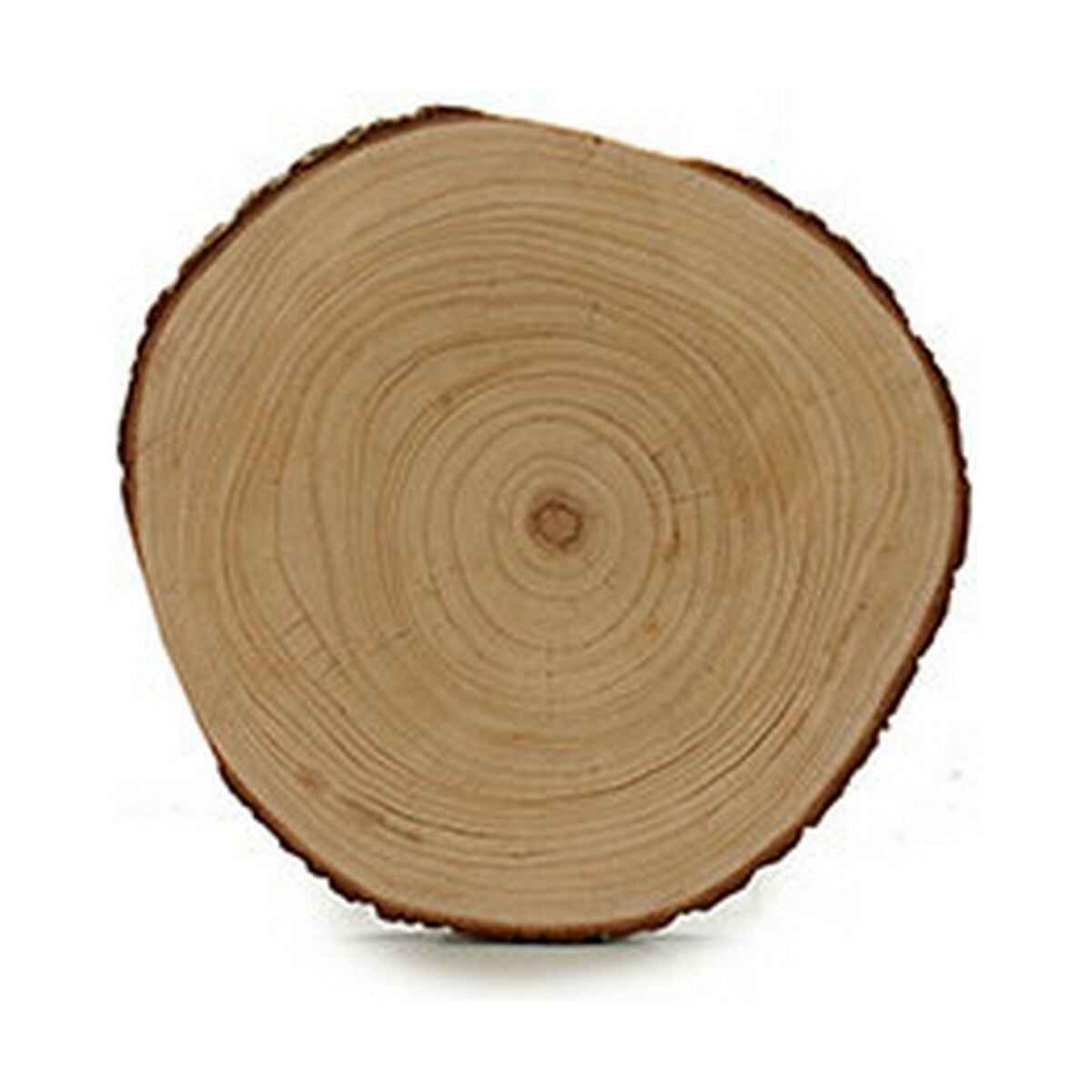 Figura Decorativa Gift Decor Castanho Tronco 39 x 2 x 39 cm 37 x 2 x 37 cm (8 Unidades)