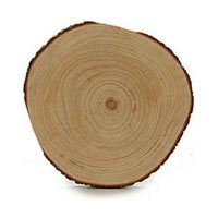 Figura Decorativa Gift Decor Castanho Tronco 39 x 2 x 39 cm 37 x 2 x 37 cm (8 Unidades)