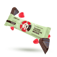 Barra Proteica Vegan c/ L-Carnitina - Brownie e Framboesa 40g