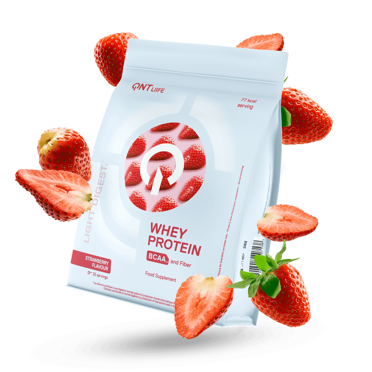 Whey Protein Light Digest - Morango 500g