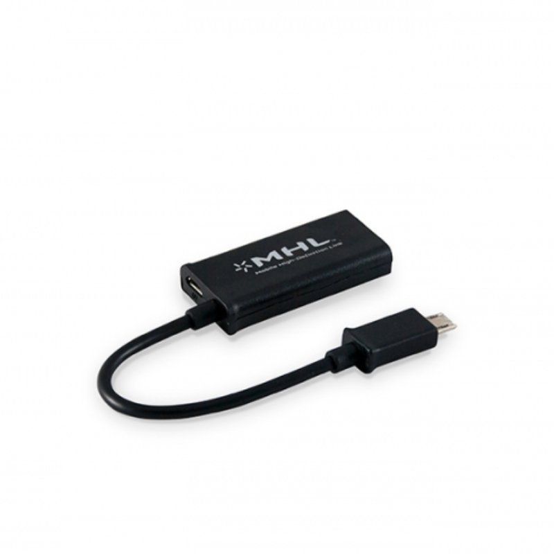 3GO CMHL11 Cabo HDMI Macho - Microusb Macho MHL de 11 Pinos / Preto
