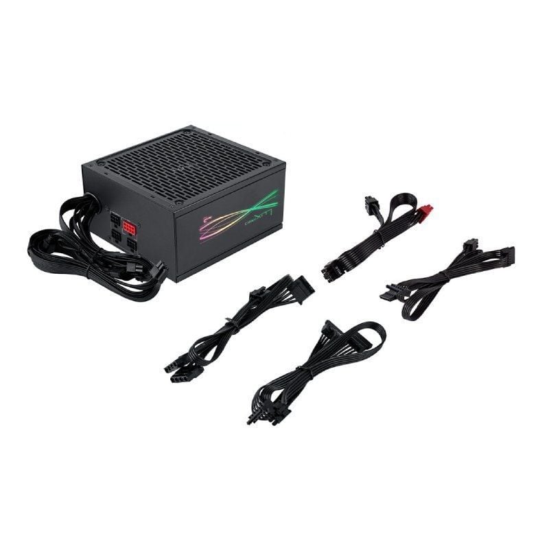Fonte de Alimentação Aerocool LUXPRO RGB750M / 750W / Ventilador de 14cm / 80 Plus Bronze