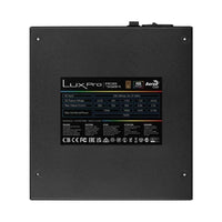 Fonte de Alimentação Aerocool LUXPRO RGB750M / 750W / Ventilador de 14cm / 80 Plus Bronze