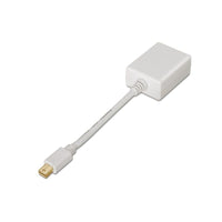 Conversor Aisens A125-0136 / Mini Displayport Macho - VGA Fêmea / 15cm / Branco