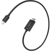 Cabo Conversor Aisens A125-0885 / Mini Displayport Macho - HDMI 4K Macho / 60cm / Preto