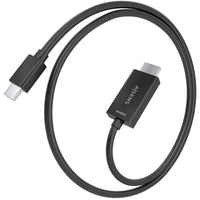 Cabo Conversor Aisens A125-0886 / Mini Displayport Macho - HDMI 4K Macho / 1m / Preto