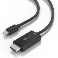Cabo Conversor Aisens A125-0886 / Mini Displayport Macho - HDMI 4K Macho / 1m / Preto
