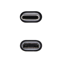 Aisens A108-0414 Adaptador USB 2.0 Tipo C / USB Tipo C Macho - Micro USB Fêmea