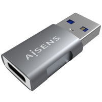 Adaptador Aisens A108-0655 USB 3.2 GEN2 / USB Tipo C Fêmea - USB Macho