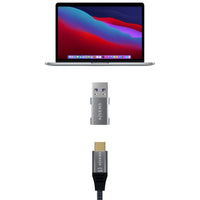 Adaptador Aisens A108-0655 USB 3.2 GEN2 / USB Tipo C Fêmea - USB Macho