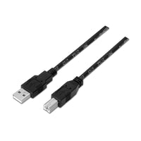 Cabo USB 2.0 para Impressora Aisens A101-0005 / USB Tipo B Macho - USB Macho / Até 2,5w / 60mbps /…