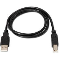 Cabo USB 2.0 para Impressora Aisens A101-0007 / USB Tipo B Macho - USB Macho / Até 2,5w / 60mbps /…