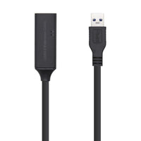 Cabo de Extensão USB 3.0 com Amplificador Aisens A105-0408 / USB Macho - USB Fêmea / Até 9W / 625mb…
