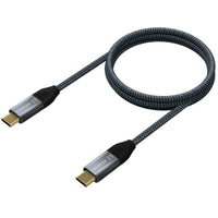 Cabo USB 2.0 Tipo C Aisens A107-0629 5A 100W / USB Tipo C Macho - USB Tipo C Macho / Até 100W / 60m…