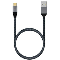 Cabo USB 3.1 Tipo C Aisens A107-0630 / USB Tipo C Macho - USB Macho / Até 27W / 1250mbps / 50cm / C…