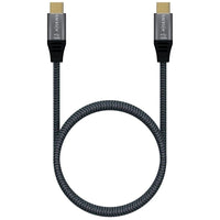Cabo USB 3.2 Tipo C Aisens A107-0634 20GBPS 5A 100W / USB Tipo C Macho - USB Tipo C Macho / Até 100…