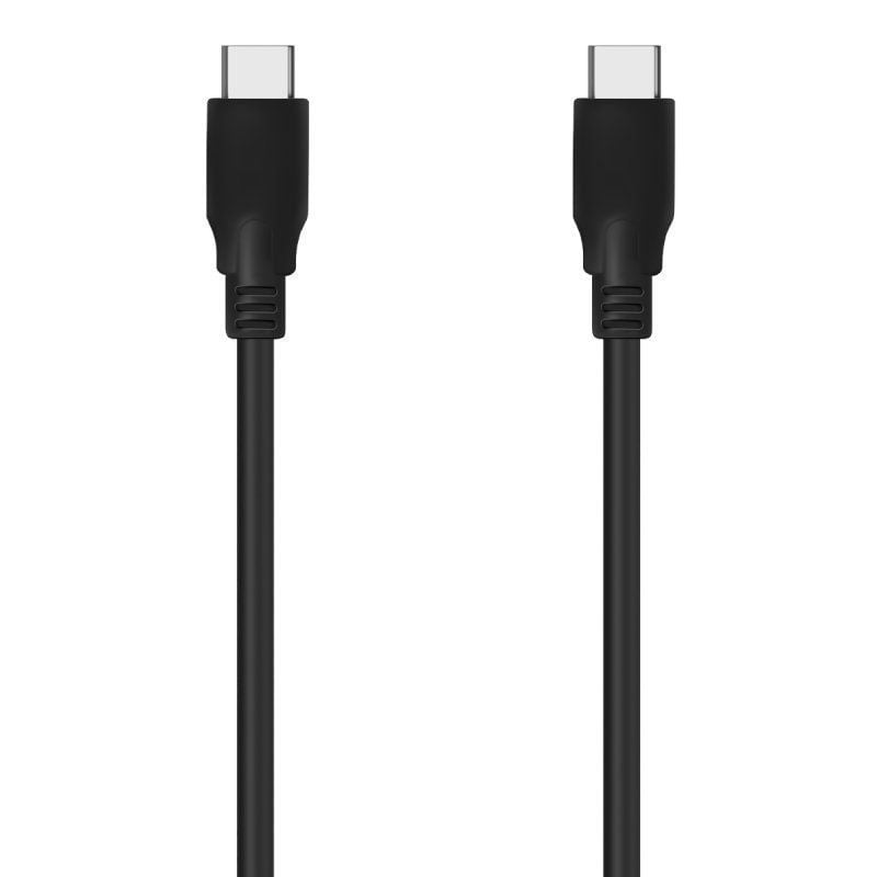 Cabo USB 3.2 Tipo C Aisens A107-0701 20GBPS 5A 100W / USB Tipo C Macho - USB Tipo C Macho / Até 100…