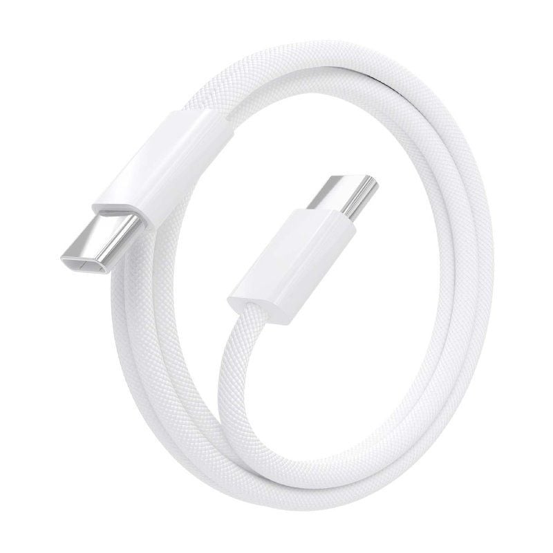 Cabo USB 2.0 Tipo C Aisens A107-0856 / USB Tipo C Macho - USB Macho / Até 60W / 480mbps / 2m / Bran…