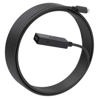 Cabo de Extensão USB 3.2 com Amplificador Aisens A107-0869 / Macho USB Tipo C - Fêmea USB Tipo C /…