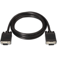 Cabo SVGA Aisens A113-0068 / VGA Macho - VGA Macho / Até 3W / 10mbps / 1,8m / Preto