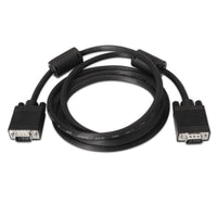 Cabo SVGA Aisens A113-0075 / VGA Macho - VGA Macho / Até 3W / 10mbps / 15m / Preto