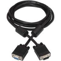 Cabo de Extensão SVGA Aisens A113-0078 / VGA Macho - VGA Fêmea / Até 3W / 10mbps / 1,8m / Preto