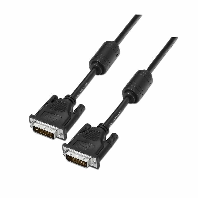Cabo DVI Aisens A117-0089 / Dvi-d Macho - Dvi-d Macho / Até 3W / 10mbps / 1,8m / Preto