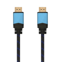 Cabo HDMI 2.0 4K Aisens A120-0360 / Macho HDMI - Macho HDMI / Até 10W / 2250mbps / 10m / Preto e Az…