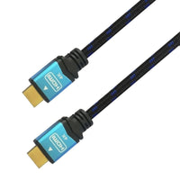 Cabo HDMI 2.0 4K Aisens A120-0360 / Macho HDMI - Macho HDMI / Até 10W / 2250mbps / 10m / Preto e Az…