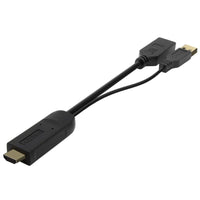 Cabo Conversor 4K Aisens A122-0642 / Cabo HDMI Macho - Displayport Fêmea - USB Macho / Até 10W / 22…