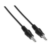 Cabo Estéreo A128-0142 da Aisens / Jack 3,5 Macho - Jack 3,5 Macho / Até 0,1w / 1,5m / Preto
