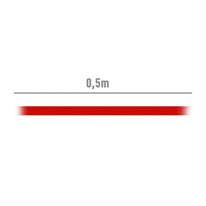 Cabo SATA Aisens A130-0155 / SATA Fêmea - SATA Fêmea / Até 0,1w / 768mbps / 50cm / Vermelho