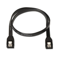 Cabo SATA III Aisens A130-0157 / SATA Fêmea - SATA Fêmea / Até 0,1w / 768mbps / 50cm / Preto