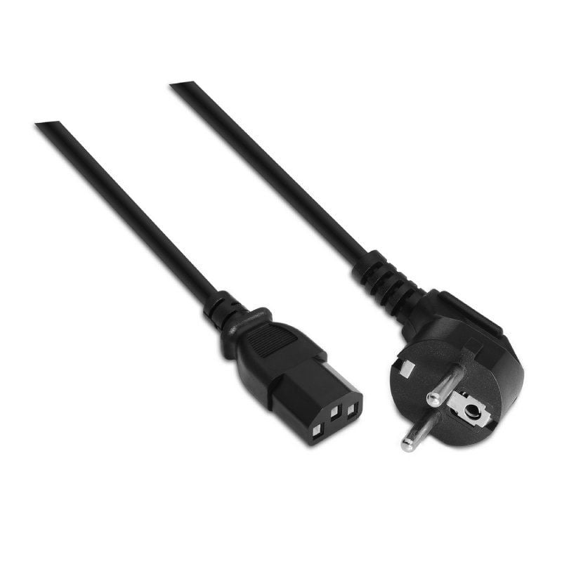 Cabo de Alimentação Aisens A132-0169 / Cee(7-7) Macho - C13 Fêmea / Até 1500W / 5m / Preto