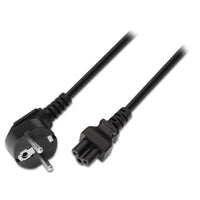 Aisens A132-0172 Cabo de Alimentação Clover / Cee(7-7) Macho - C5 Fêmea / Até 1500W / 1,5m