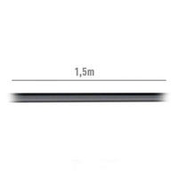 Aisens A132-0172 Cabo de Alimentação Clover / Cee(7-7) Macho - C5 Fêmea / Até 1500W / 1,5m