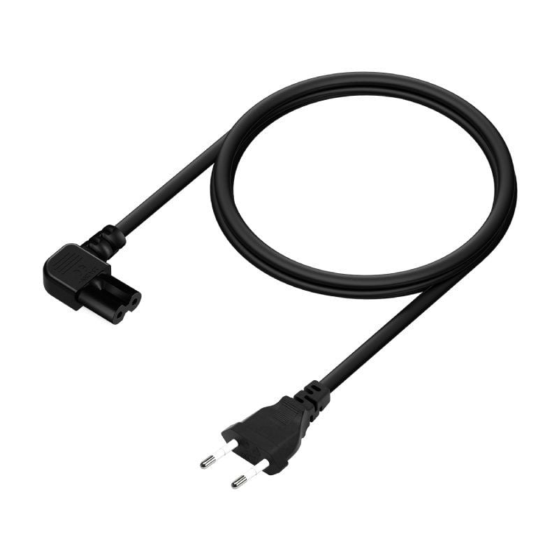 Aisens A132-0599 Cabo de Alimentação Form 8 A132-0599 / CEE7 / 16 Macho - C7 Fêmea / Até 1500W / 3m…