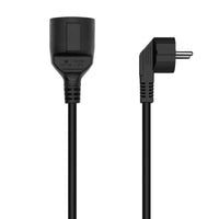 Cabo de Extensão de Alimentação A132-0602 da Aisens / CEE7 Macho - CEE7 Fêmea / Até 1500W / 5m / Pr…