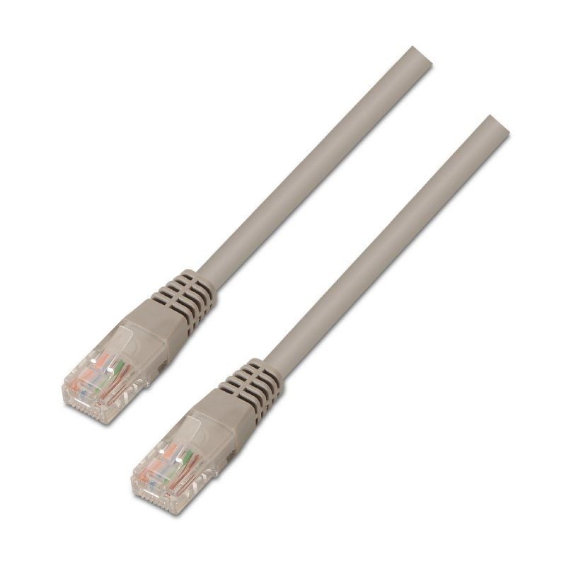 Cabo de Rede RJ45 UTP Aisens A133-0175 Cat.5e / 30cm / Cinzento