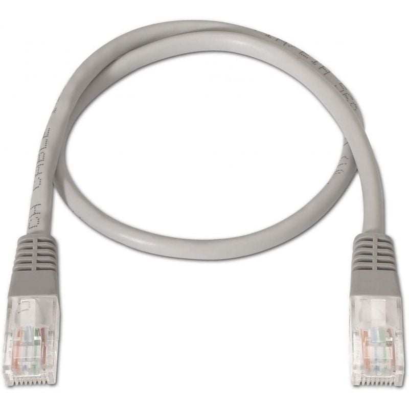 Cabo de Rede RJ45 UTP Aisens A135-0230 Cat.6 / 2m / Cinzento