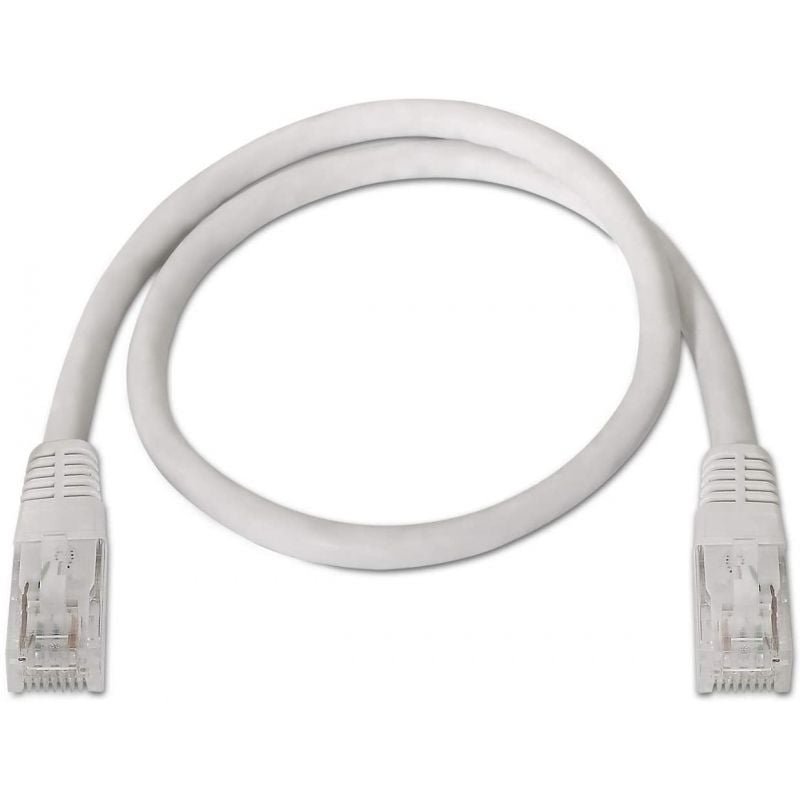 Cabo de Rede RJ45 UTP Aisens A135-0249 Cat.6 / 50cm / Branco