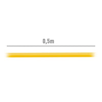 Cabo de Rede RJ45 UTP Aisens A135-0253 Cat.6 / 50cm / Amarelo