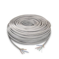 Aisens A135-0261 Bobina de Cabo UTP Cat.6 / 100m / Cinzento RJ45