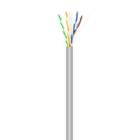 Bobina de Cabo RJ45 UTP AWG23 CCA (liga) Aisens A135-0660 Cat.6 / 100m / Cinzento