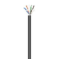 Aisens A135-0674 Cat.6 / 305m / À Prova de Água / Preto / Exterior RJ45 FTP AWG24 Bobina de Cabo