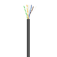 Aisens A135-0675 Cat.6 / 100m / À Prova de Água / Preto / Exterior UTP AWG23 RJ45 Cable Coil